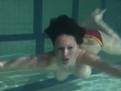 MomsCult presents: Bikini stripped from girl in the pool