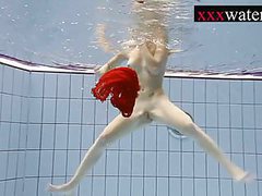 MomsCult presents: Sexy hot girl swimming in the pool