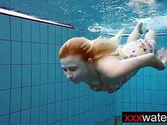 MomsCult presents: Amateur blonde mermaid