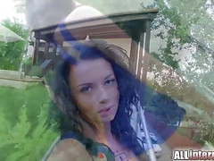 MomsCult presents: Allinternal anal creampie for hot brunette who loves a rough