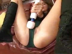 MomsCult presents: Helga squirts through her panties and masturbates