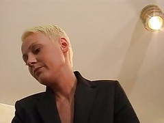 MomsCult presents: Short hair blonde fraulein boss
