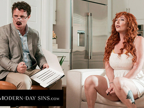 MomsCult presents: Modern-day sins - pervert therapist is obsessed with redhead milf lauren phillips's stunning body