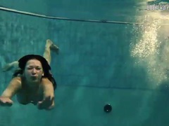 MomsCult presents: Underwater with bikini swimming girls