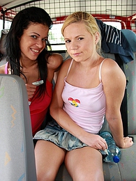 MomsCult presents: Naughty young Ellis and her hot friend share a hard cock