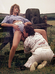 MomsCult presents: Frisky couple go for a stroll and get horny end up fucking