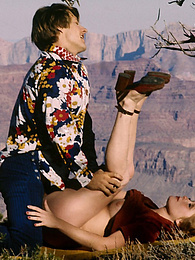 MomsCult presents: Couple get so horny and end up fucking by the Grand Canyon