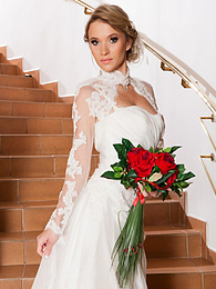 MomsCult presents: Czech bride Angel Piaff gets banged in a laundry room after posing in lingerie