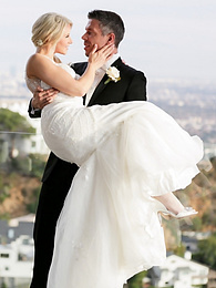 MomsCult presents: Hot blonde Anikka Albrite consummates her marriage vows after getting married